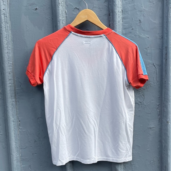 Wrangler Vintage Style V neck tee, size S - Picture 4 of 6